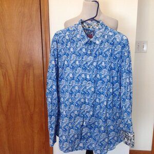 Robert Graham Krammerer  Shirt Paisley Classic Fit 2XL
